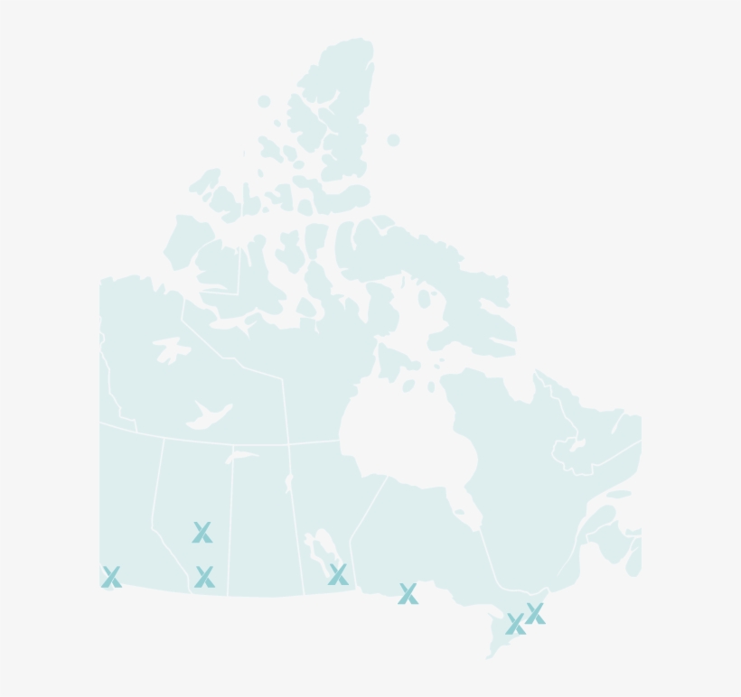 Xm In Canada - Map Of Canada, transparent png #5112286