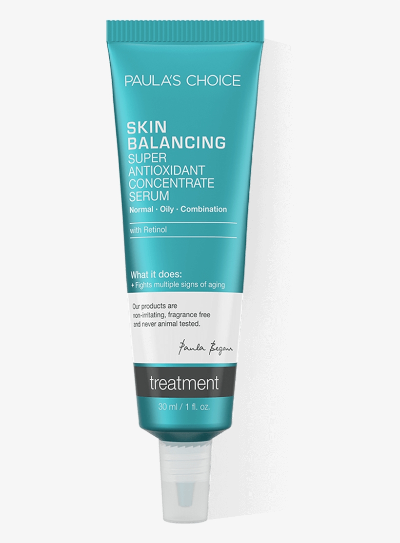 Skin Balancing Super Antioxidant Concentrate Serum - Paula's Choice Skin Balancing Antioxidant Retinol Serum, transparent png #5112436