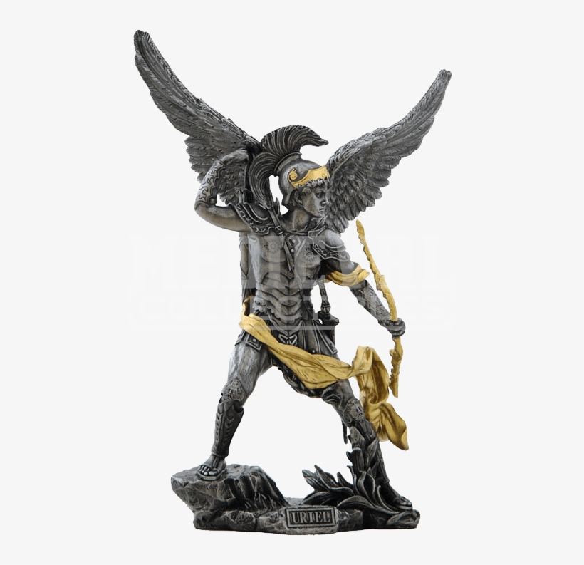 Archangel - Uriel Statue - Archangel Uriel Statue, transparent png #5112484