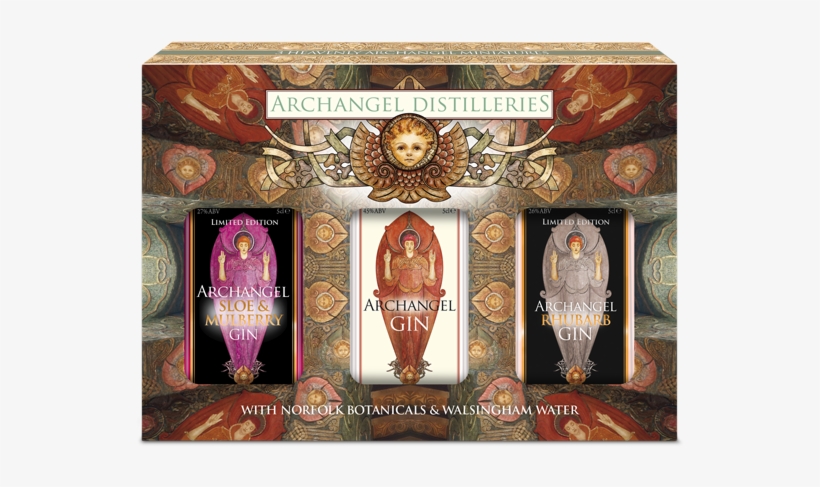 Archangel Gin Miniatures Triple Set - Gin, transparent png #5112712