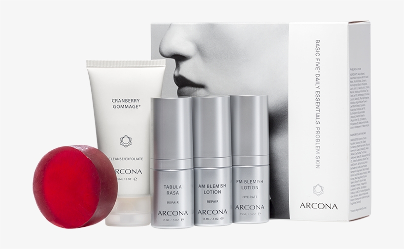 Basic Five® Problem Skin Type Starter Kit - Arcona Skin Starter Kit, transparent png #5112858