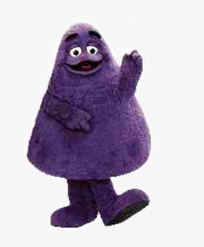 Introduced In 1971 By The Leo Burnett Agency, “evil - Grimace Mcdonalds, transparent png #5113175
