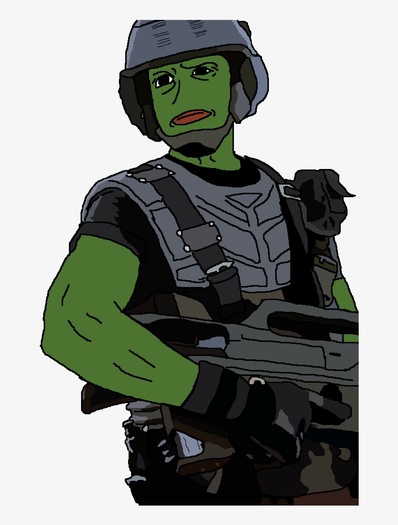 Post - Starship Troopers Pepe, transparent png #5113870