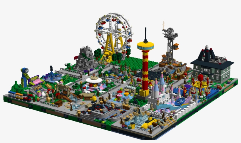 1 / - Lego Ferris Wheel Mini, transparent png #5114819