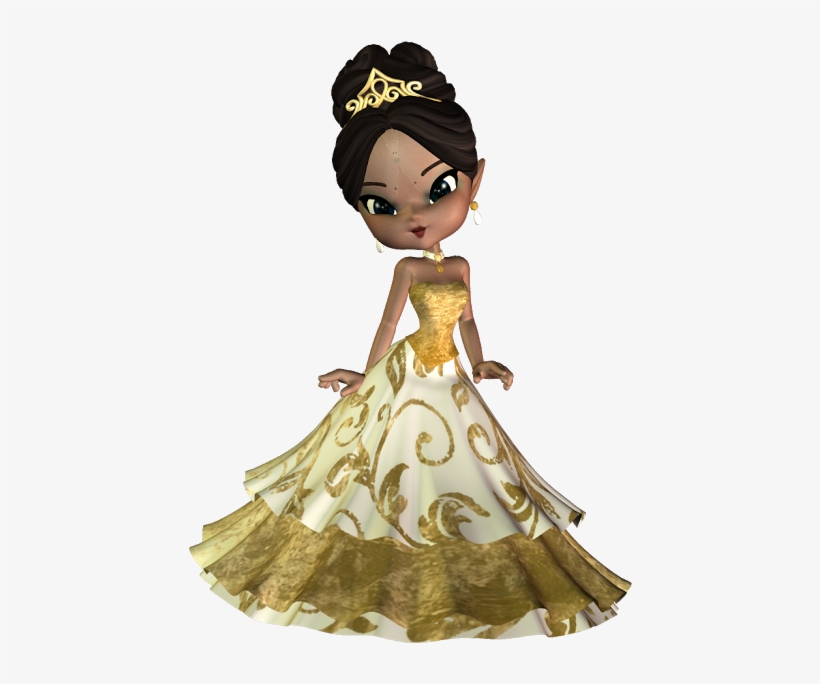 Mijn Psp Tubes - Psp Poser Dolls Ball Gowns Png, transparent png #5115040