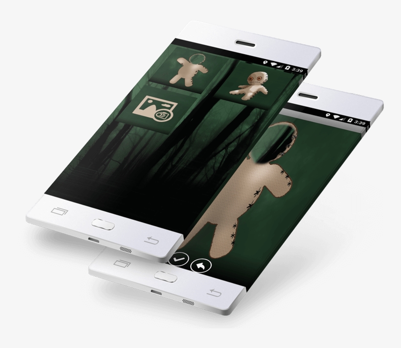 Voodoo Doll Maker App Design - Mobile App, transparent png #5115260