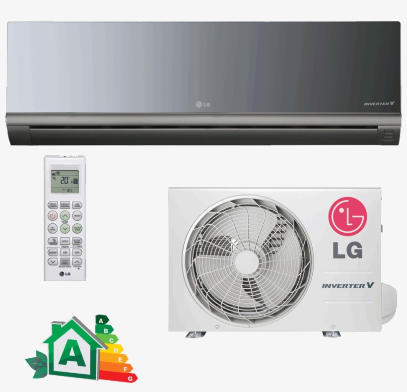 Ar Condicionado Split Lg Png - Ar Condicionado 12000 Btus Inverter, transparent png #5115584