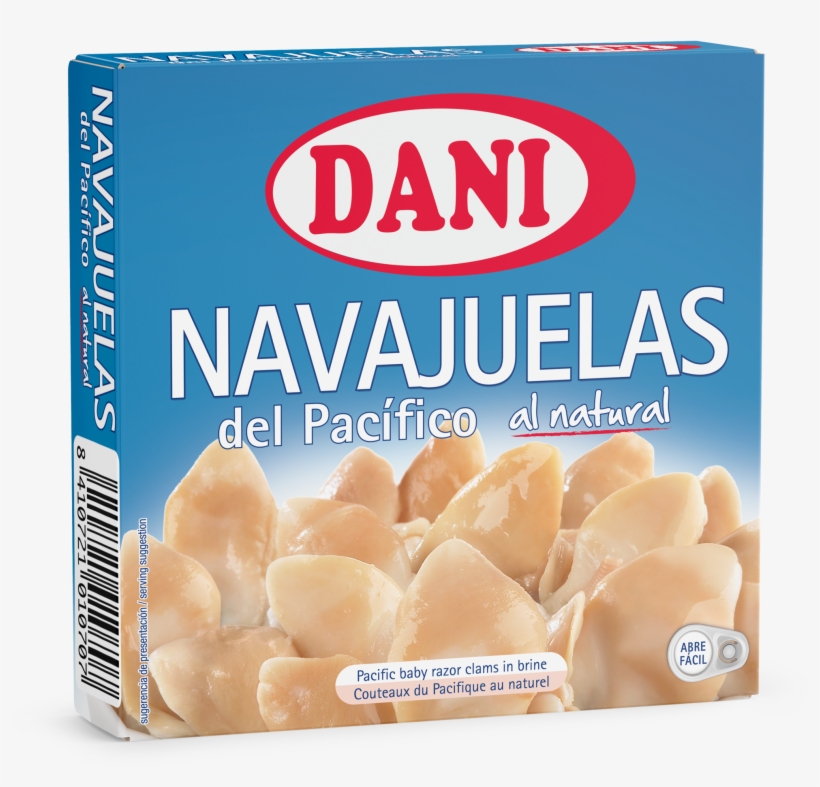 Pacific Baby Razor Clams In Brine 111g - Dani, transparent png #5115585
