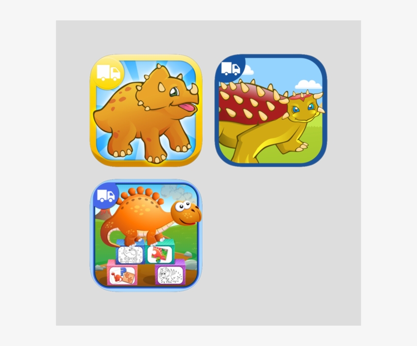 Dinosaurs Toy Box Bundle On The App Store - Cartoon, transparent png #5116087