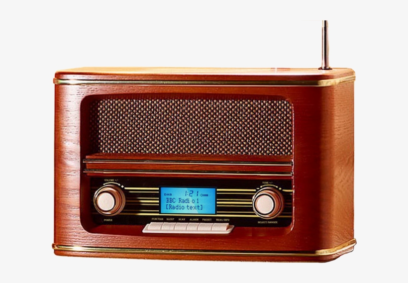 Retro Radio Png Banner Library - Dab Radio Vintage, transparent png #5116761
