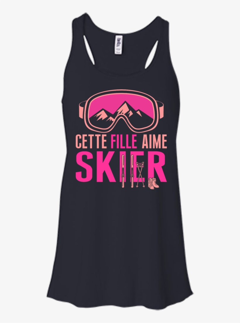 This Girl Loves Skiing - Shirt, transparent png #5117116
