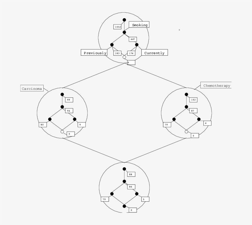 Example Of A Concept Lattice - Diagram, transparent png #5117299