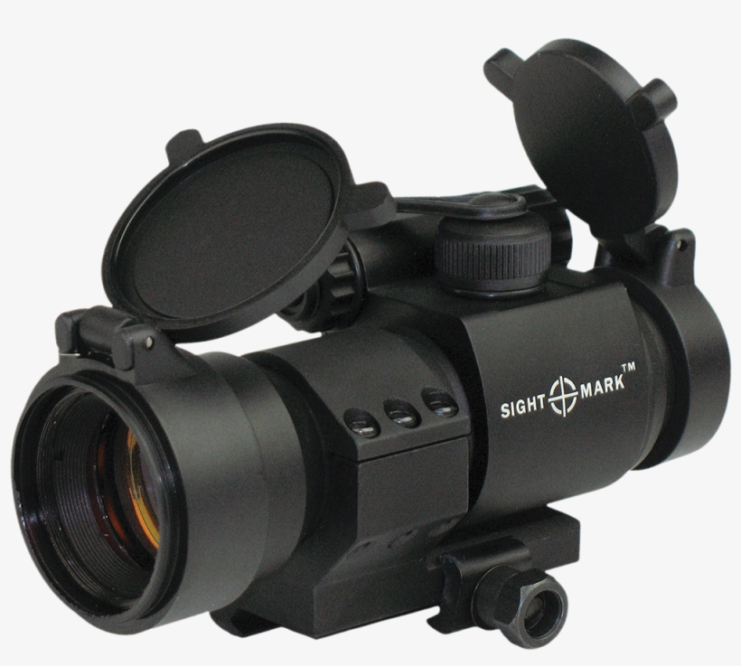 Sightmark Sm13041 Tac Red Dot - Sightmark Tactical Red Dot Sight 1x Riflescope, transparent png #5118812