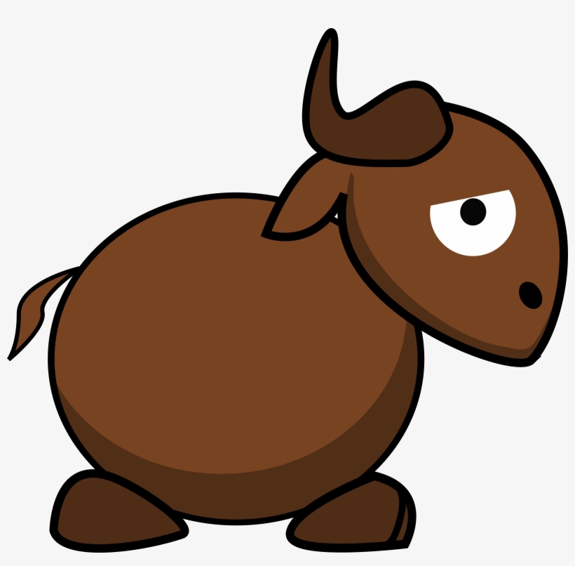 Big Image - Cartoon Gnu, transparent png #5118814