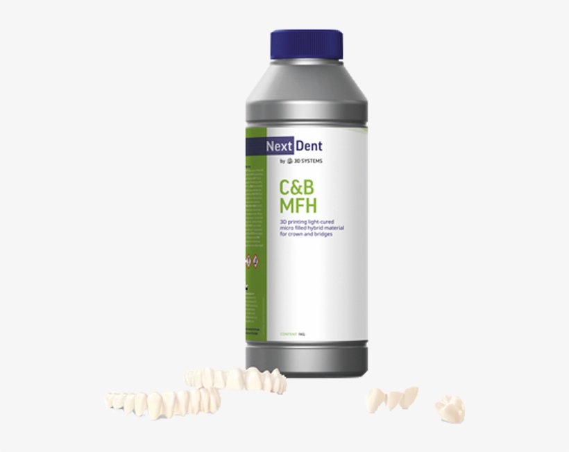 Resine Nextdent Mfh Bleach Nextdent Mfh Bleach - 3d Printing, transparent png #5119244