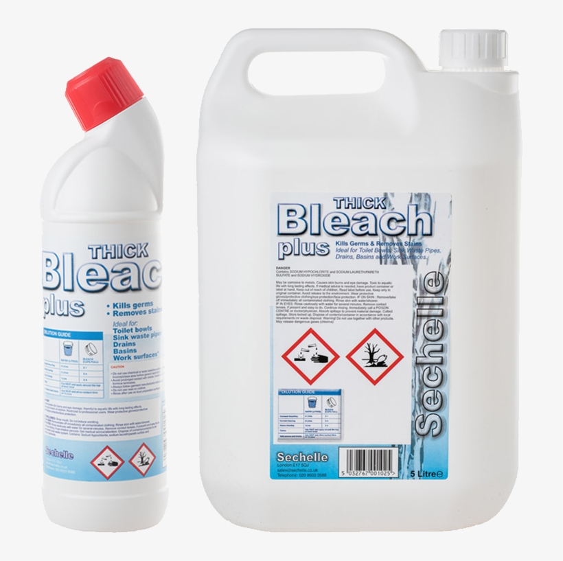 Sechelle Thick Bleach Plus Product - Bleach, transparent png #5119668