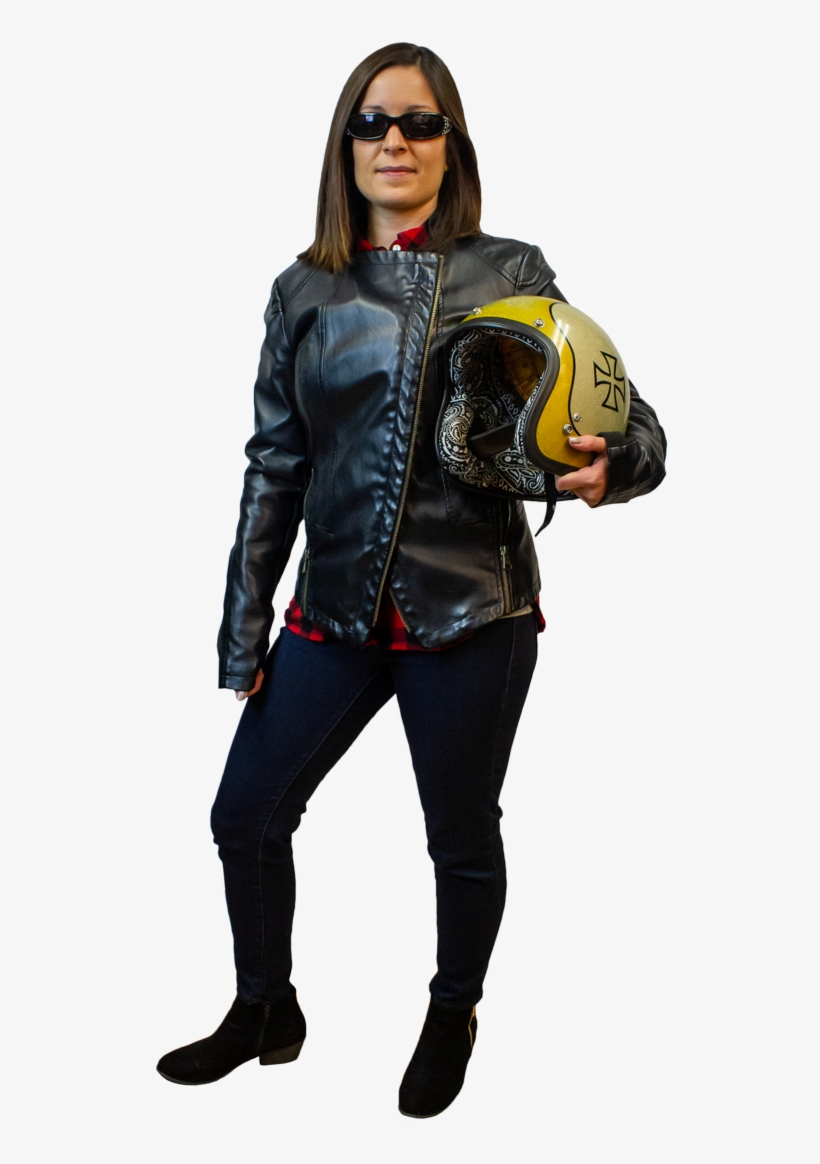 Brenda Ramirez Admin Support Specialist - Leather Jacket, transparent png #5120116