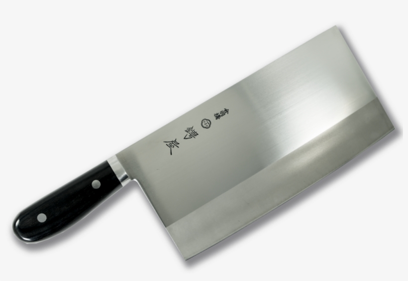 Tsubaya Stainless Chinese Cleaver 220mm Pakka Handle - Cleaver, transparent png #5121226
