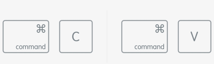 Copy Paste On Mac - Cut, Copy, And Paste, transparent png #5121228