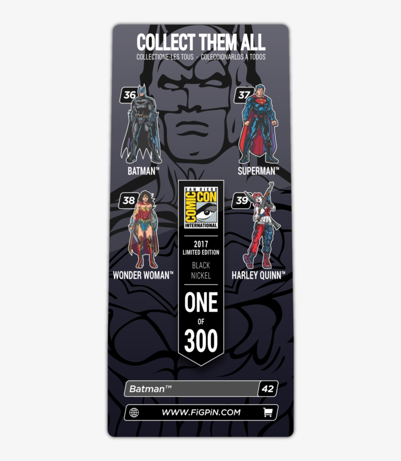 Batman - Bait Sdcc 2017 Exclusive Figpinn X Bait Goku Pin, transparent png #5121634