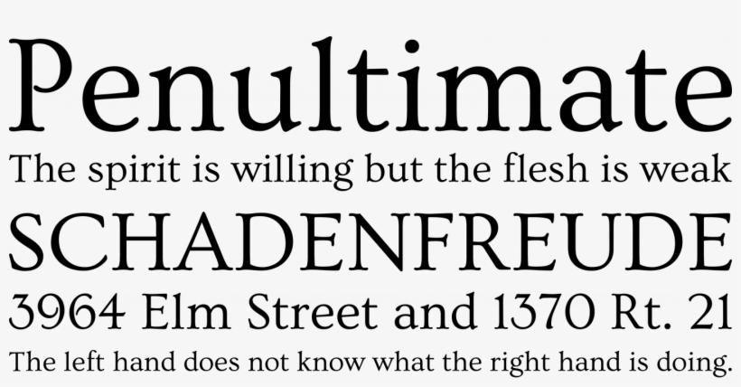 Ovo Font Phrases - Merriweather Font, transparent png #5122166