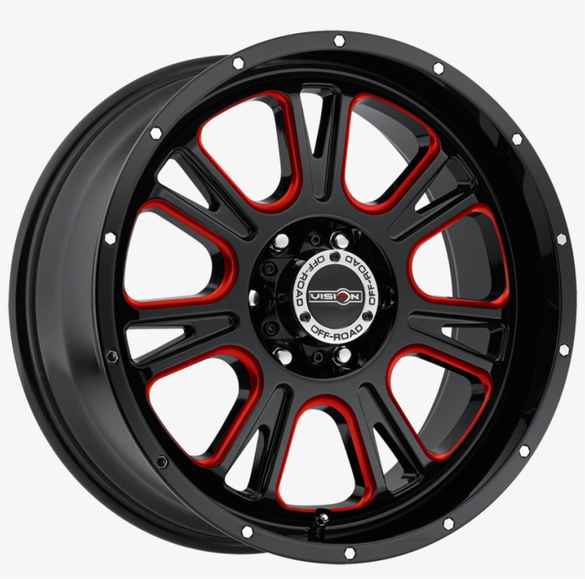 Vision Fury Wheels - Vision 399 Fury, Black, transparent png #5123095