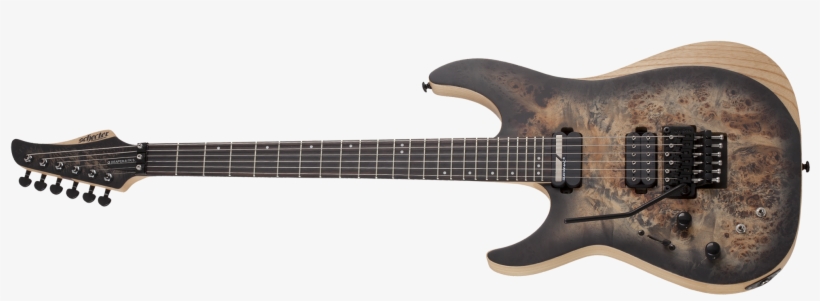 Schecter Reaper-6 Fr S Lh Left Handed Satin Charcoal - Schecter Reaper 7, transparent png #5123156