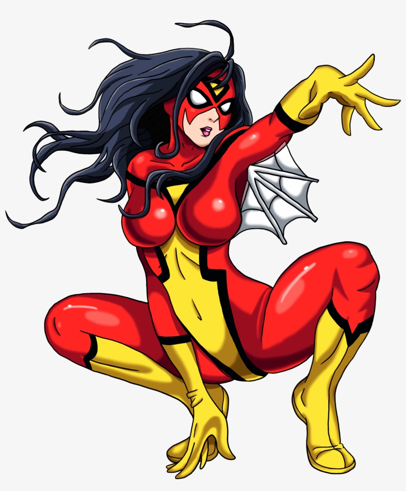 Spider Clipart Transparent Background - Bishoujo Spider Woman, transparent png #5123895