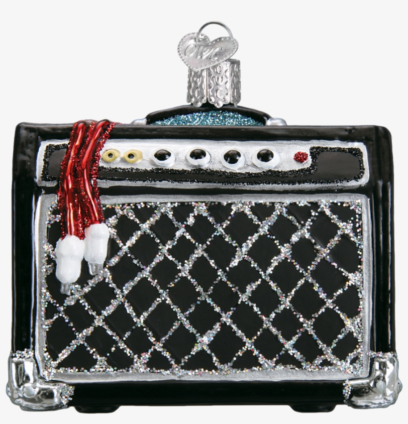 Guitar Amp Old World Christmas Ornament 38047, transparent png #5124185