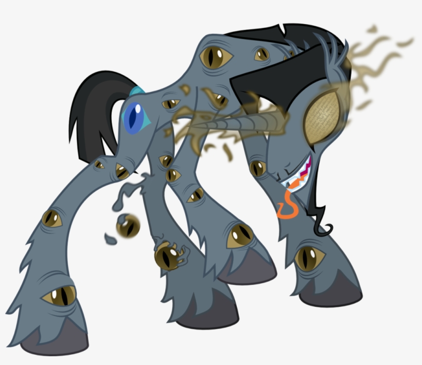 Asemd7, Creepy, Eyeball, Eyes, Goatee, Hoodwink, Mutant, - Cartoon, transparent png #5124728