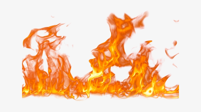 Cartoon Fire Png - Flames Png, transparent png #5125454