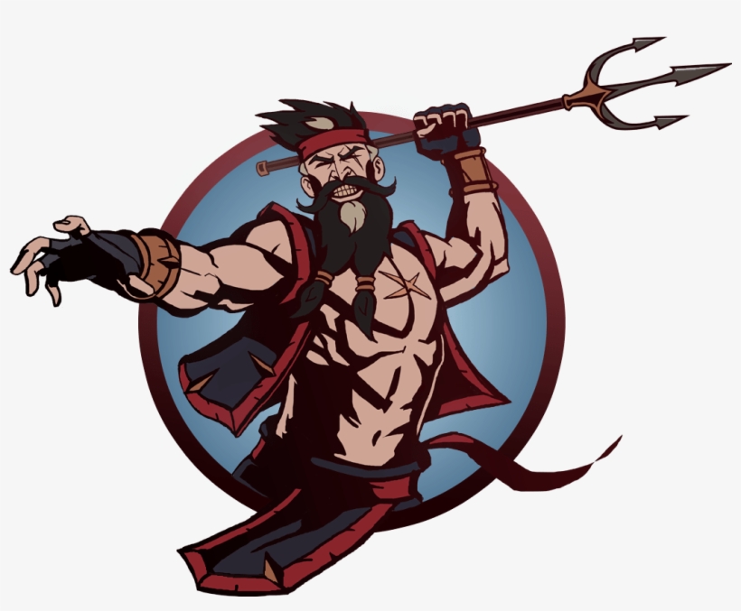 Man Trident - Shadow Fight 2, transparent png #5125815