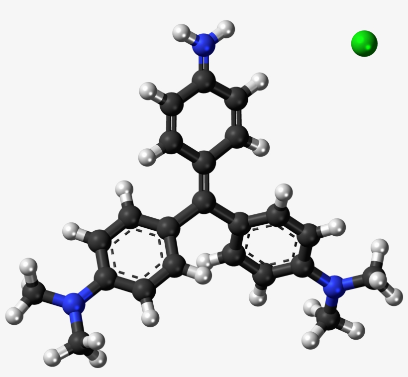 Methyl Violet 2b 3d Ball - Science Of Cholesterol: Volume, transparent png #5127895