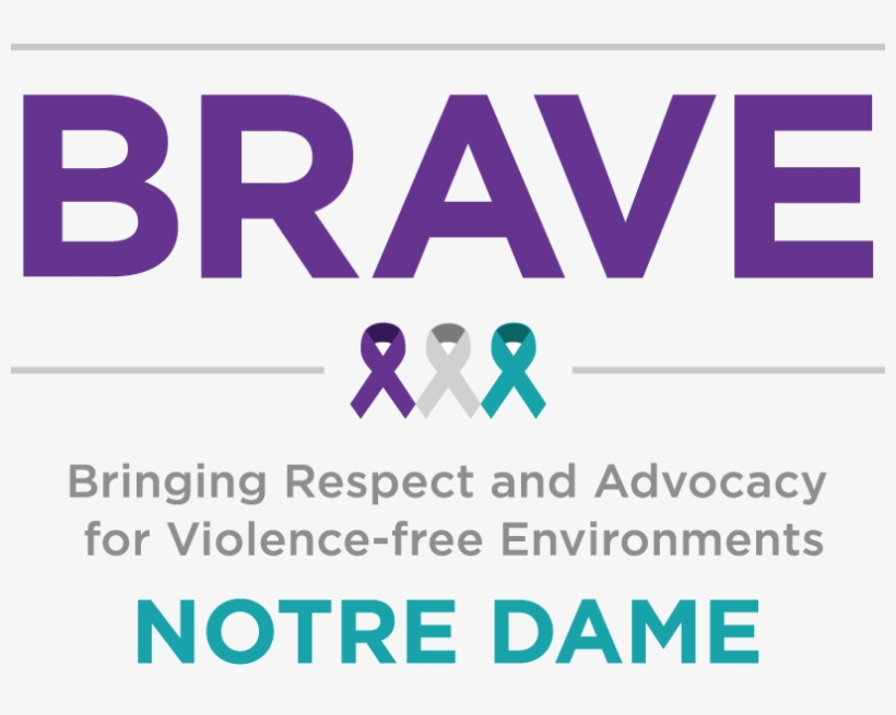 Notre Dame Brave Logo - Bravery Trust Logo, transparent png #5128403