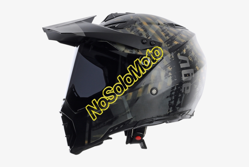 Zoom - Agv Ax8 Dual Evo Grunge Mat, transparent png #5129384