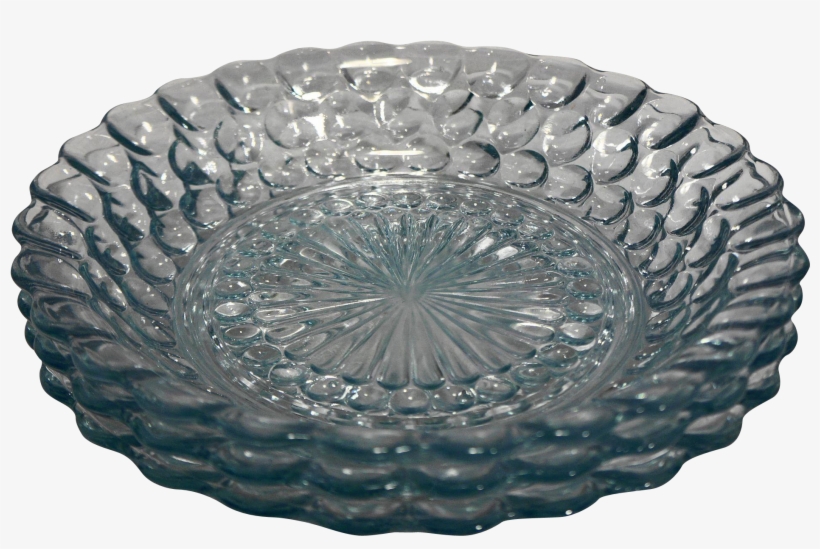 Anchor Hocking Bubble Sapphire Light Blue Flat Soup - Bowl, transparent png #5129385