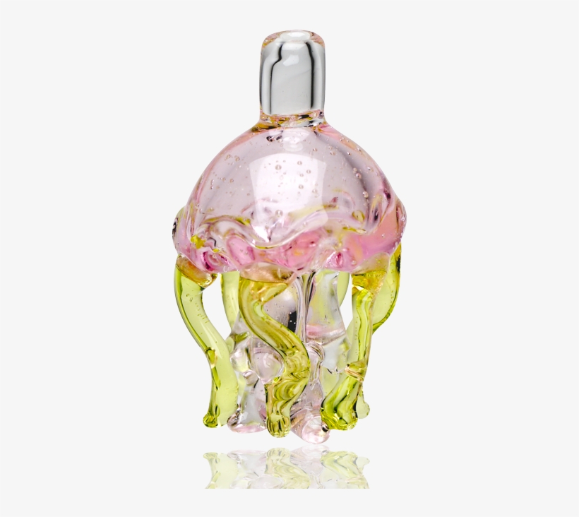 Uv Jellyfish Carb Cap - Glass Bottle, transparent png #5129614