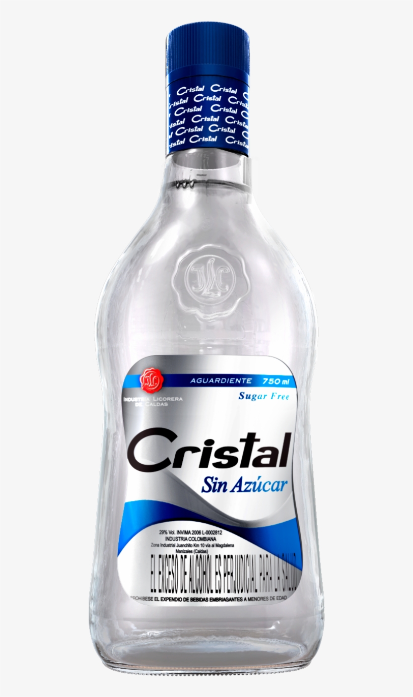 Aguardiente Cristal Sin Azúcar - Aguardiente Cristal, transparent png #5130344