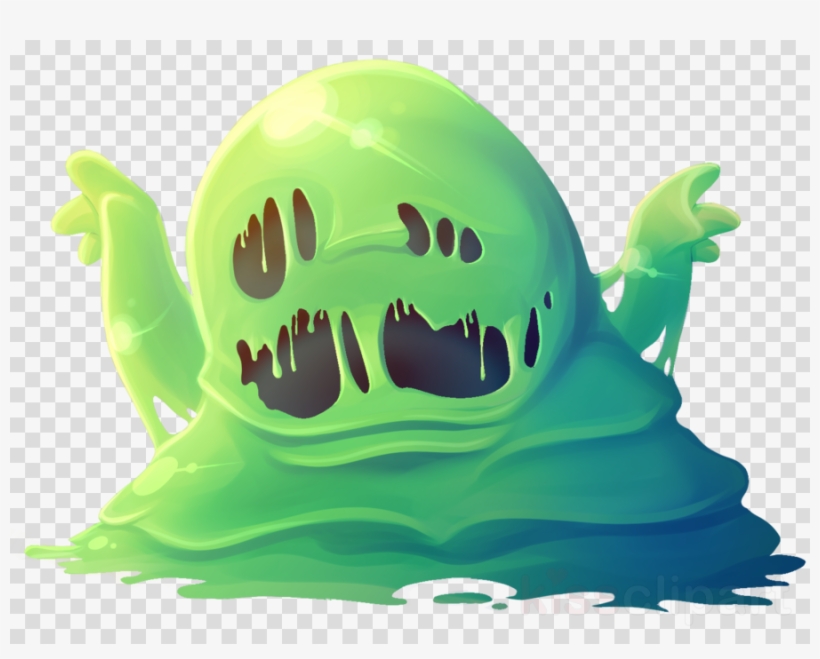 Green Slime Monster Clipart Ooze Green Slime Monster - Slime Monster, transparent png #5130507