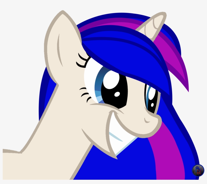Mlpblueray, Blueray, Oc, Oc Only, Pony, Safe, Smiling, - Smiling Unicorn, transparent png #5130508