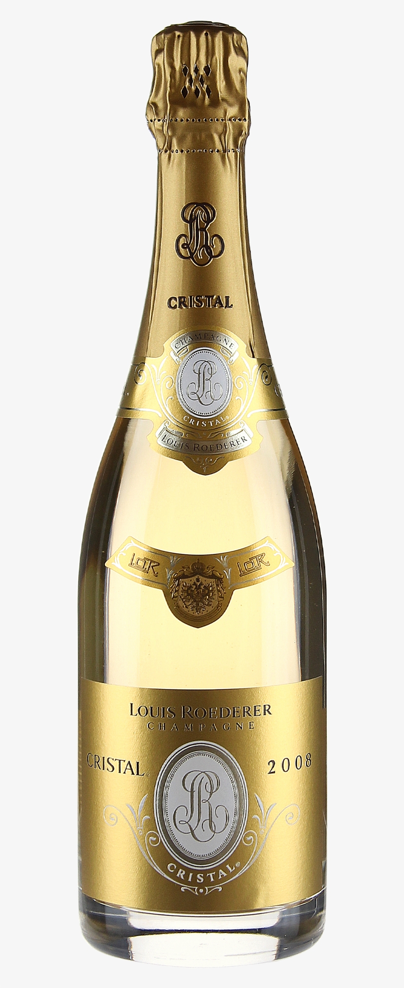 2008 Champagne Brut Cristal - Champagne, transparent png #5130852