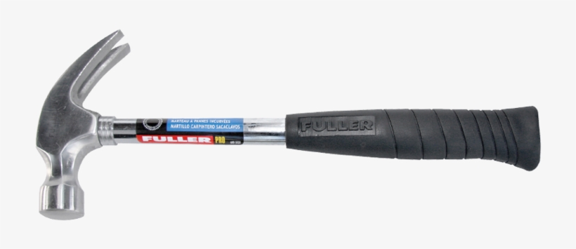 Fuller 10ox Tubular Steel Claw Hammer - Framing Hammer, transparent png #5130855