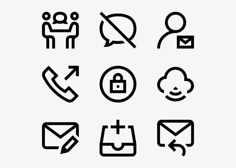 Communication - Icon Wash, transparent png #5130857