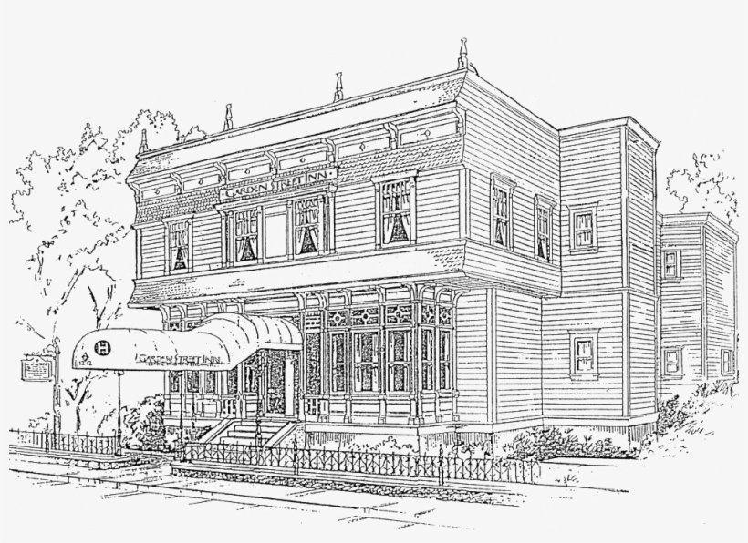 1212 Garden-transparentbg - Drawing, transparent png #5131450