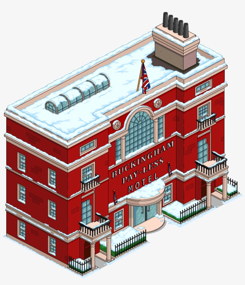 Buckingham Pay-less Motel Snow Menu - Buckingham Pay Less Hotel, transparent png #5131554