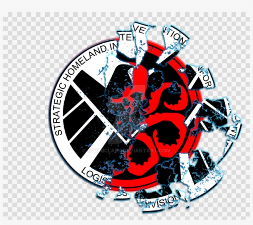Hydra Shield Png Clipart Captain America Red Skull - Agents Of Shield - Necklace - Special Jewel - Special, transparent png #5131685