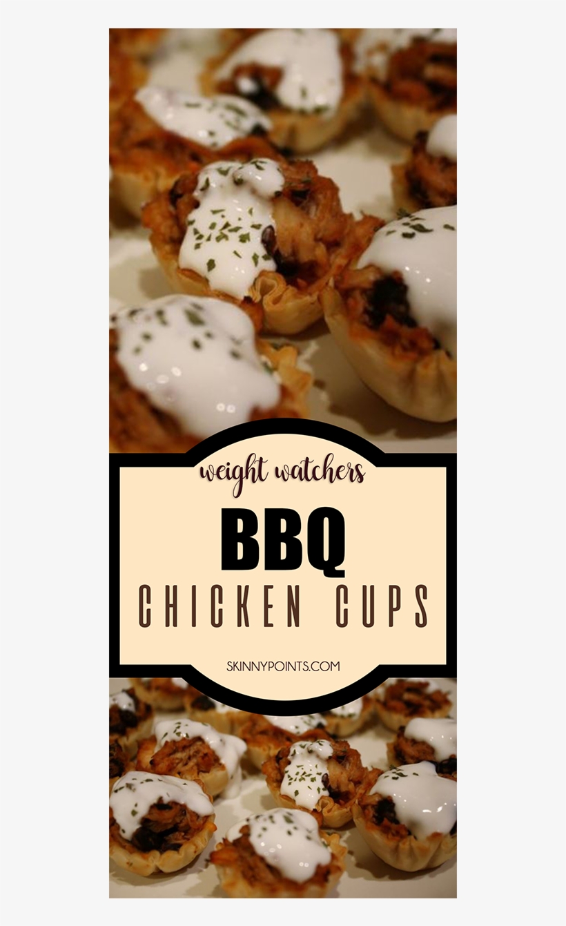 1 Weight Watchers Friendly Bbq Chicken Cups - Chocolate, transparent png #5131801