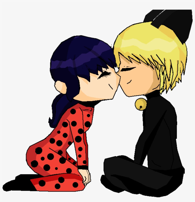 Ladybug And Chat Noir Love Free Transparent Png Download