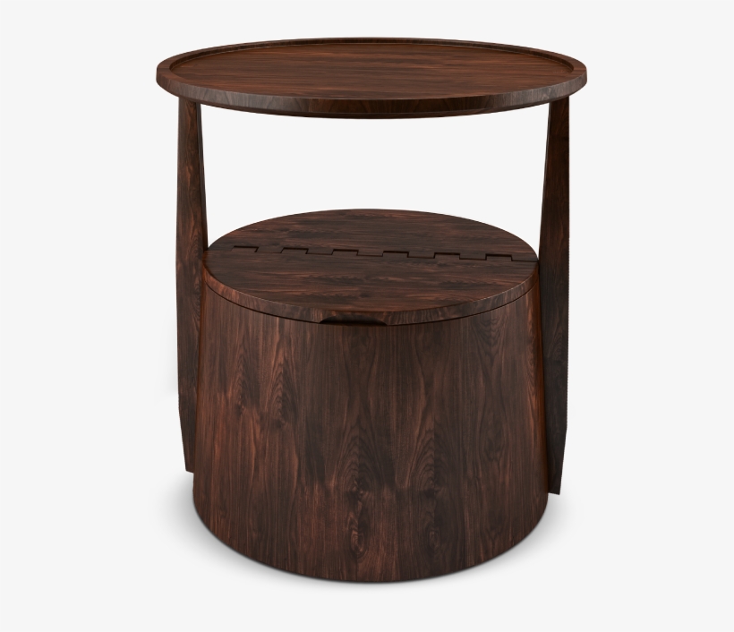Burton Solid Wood Side Table - Coffee Table, transparent png #5132673