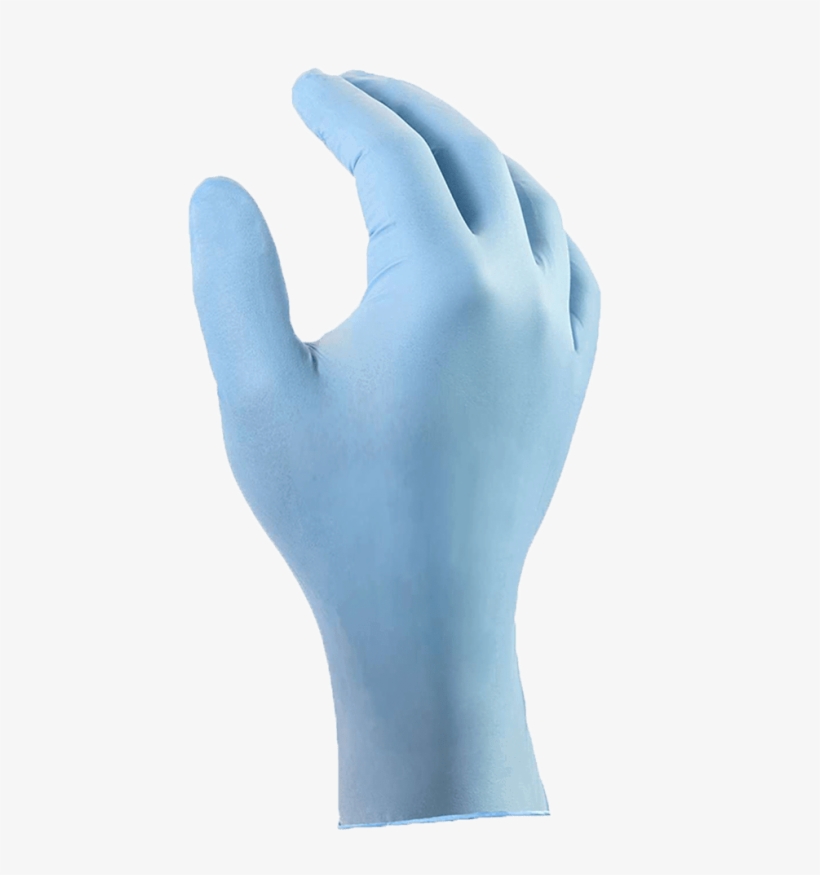 Extra Large Nitrile Blue - Fish Monkey Disposable Nitril Glove, transparent png #5133122
